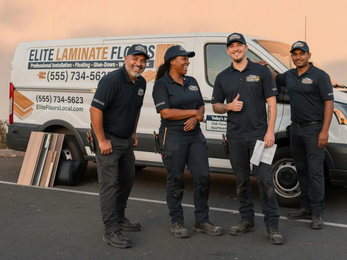 Laminate flooring installation company in Strawn, TX